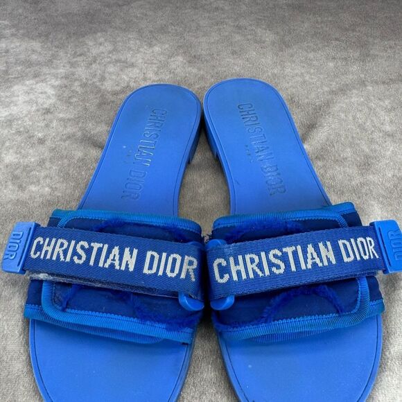 CHRISTIAN DIOR Technical Stretch Camouflage Dio(r)evolution Slide Sandals 38 - Picture 3 of 10